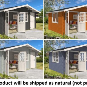 Allwood Estelle 4 | 148 SQF Cabin Kit, Garden House