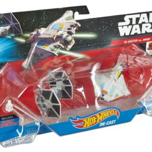 Hot Wheels Star Wars Rebels Ghost vs. Tie Fighter Starships (Pack of 2)