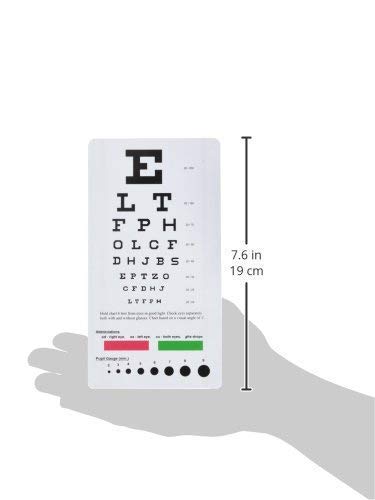 EMI OCC-PSN 2 Piece Set - Occluder Plus Snellen Pocket Eye Exam Chart