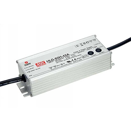 HLG-60H-24A Mean Well AC-DC LED Power Supply 2.5V 60 AMP 0.895W