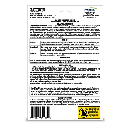 ZoGuard Plus Flea and Tick Prevention for Medium Dogs – Flea & Tick Prevention for Dogs 23-44lbs (3 Doses)