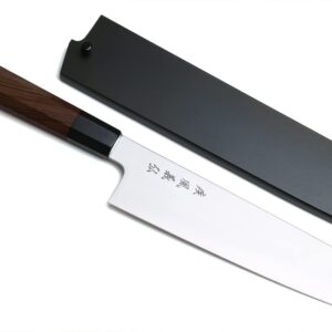 Yoshihiro SG2 (R2) Semi-Stainless Kiritsuke Chef Knife Rosewood Handle (10.5'' (270mm))