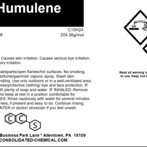 Alpha Humulene High Purity Aroma Compound 30ml (1oz)