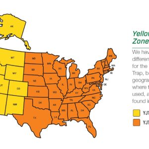 RESCUE! Disposable Yellowjacket Trap - Central & Eastern Formula - 6 Traps