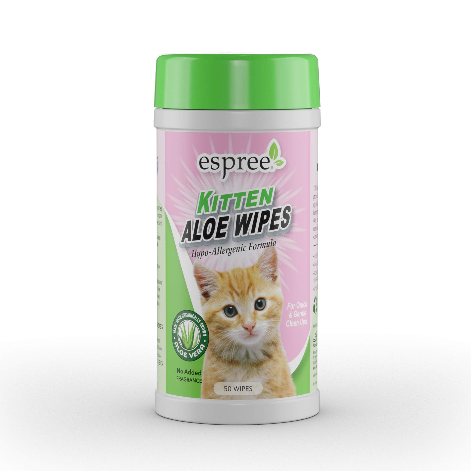 Espree Kitten Wipes, 50 count