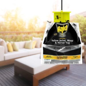 Raid Disposable Wasp Bag Traps (Set of 2 Traps)