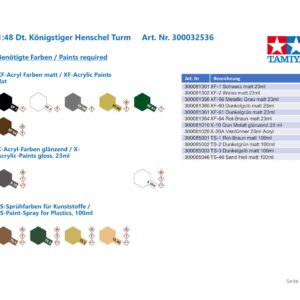 German King Tiger Production Turret 1/48 Military Miniature Series No.36