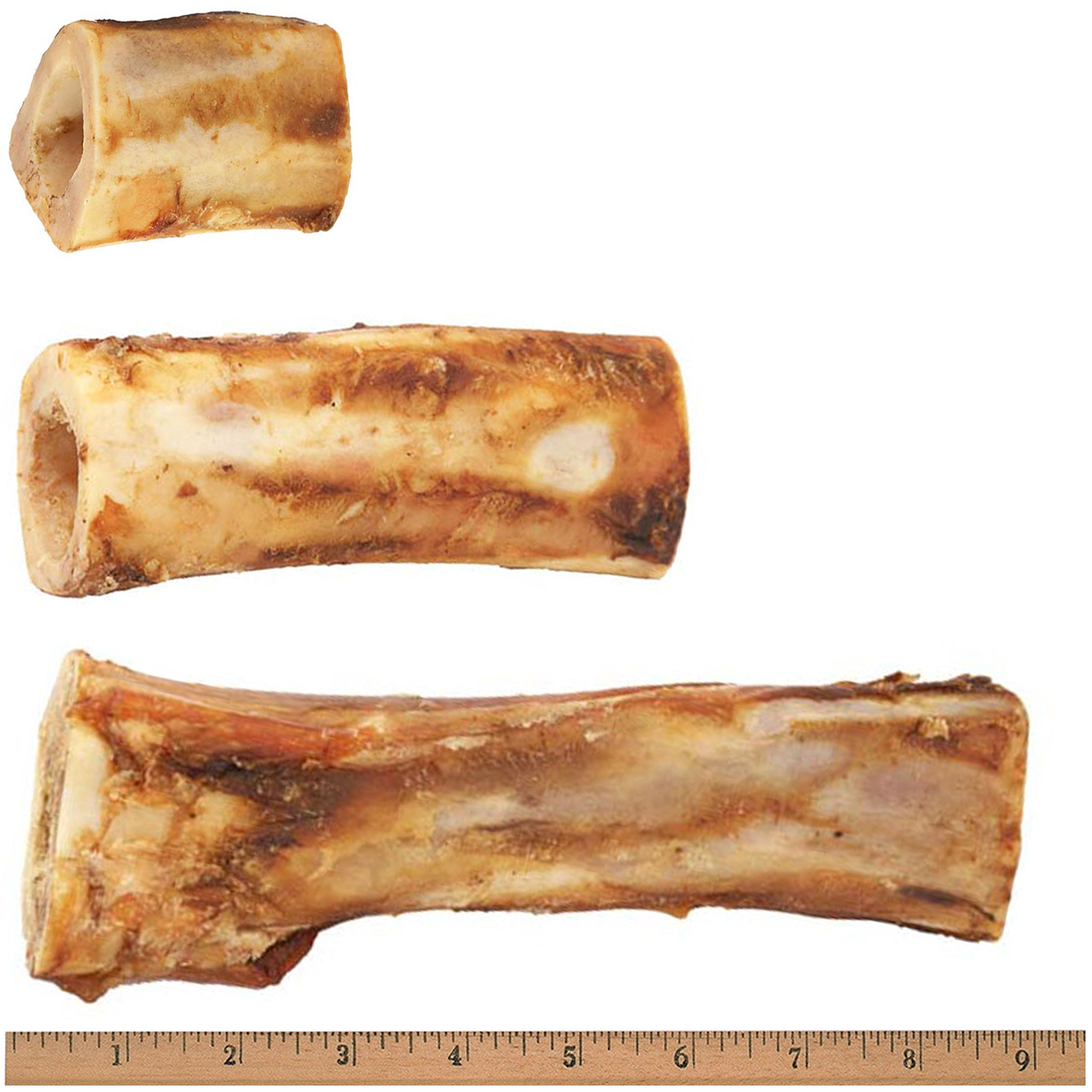 Pawstruck Natural 8-9” Meaty Bones for Dogs – Premium Single Ingredient Beef Femur Healthy Chew Made in USA – 1 Count