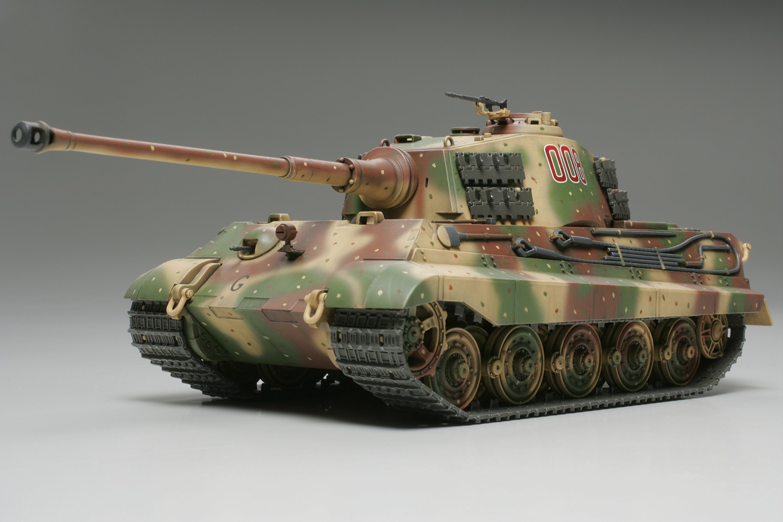 German King Tiger Production Turret 1/48 Military Miniature Series No.36