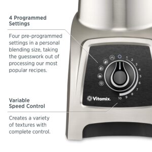 Vitamix S55 S-Series Blender, Professional-Grade, 40oz. Container, Brushed Stainless Finish