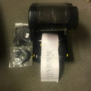 Wasp Barcode Printer WPL305E W/ Test Print, New Adapter, New USB Cable