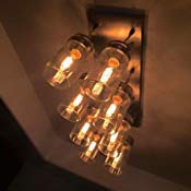 Rolay Vintage Edison Bulbs, 25W Clear Glass Antique Vintage Old Fashioned E26 Incandescent Light Bulbs, 1 Pack