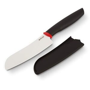 GoodCook 20418 Touch Ceramic Santoku Knife, 5", Multicolored