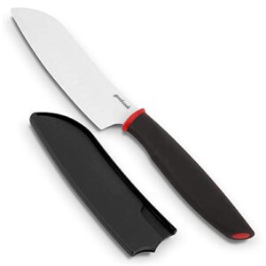 goodcook 20418 touch ceramic santoku knife, 5", multicolored