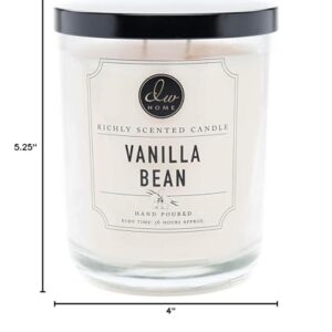 DW Home, Large Double Wick Candle, Vanilla Bean