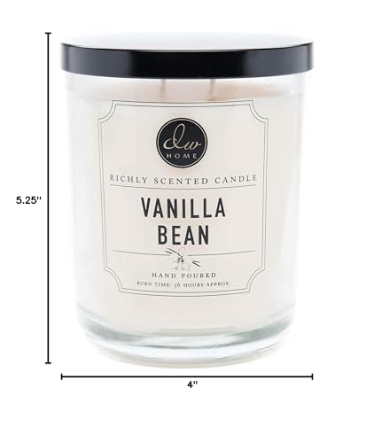 DW Home, Large Double Wick Candle, Vanilla Bean