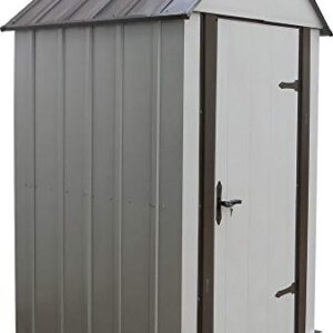 Arrow Shed Designer Metro Shed, Java/Sand, 4 x 4 ft.