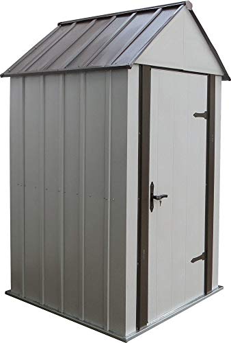 Arrow Shed Designer Metro Shed, Java/Sand, 4 x 4 ft.