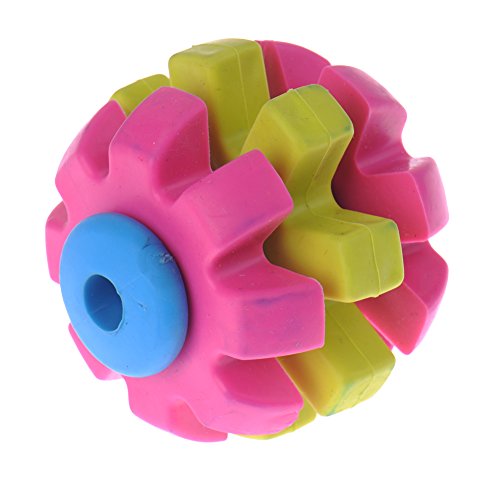 JJ Store Rubber Healthy Biting Chewing Toys for Pet Puppy Dog - Random Color