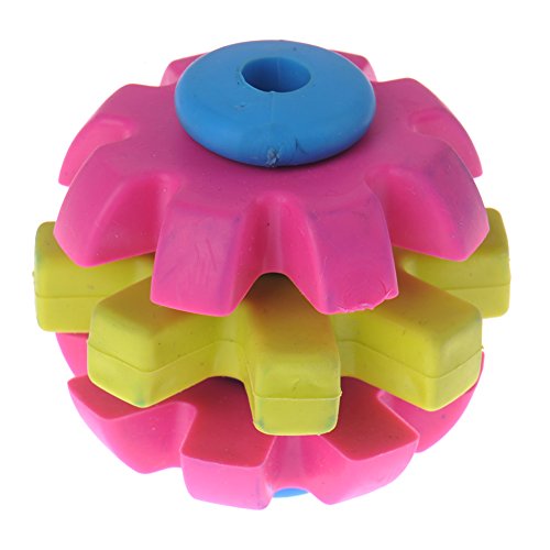 JJ Store Rubber Healthy Biting Chewing Toys for Pet Puppy Dog - Random Color