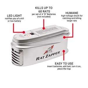 Rat Zapper Ultra RZU001-4 Indoor Electronic Rat Trap - 4 Traps