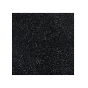 koeckritz 8'x10' standard sizes - black - economy turf/artificial grass |light weight outdoor rug - easy maintenance - just hose off & dry! - 8 colors to choose from