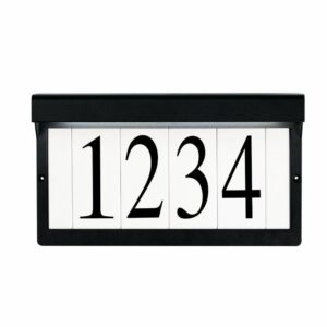 kichler 43800bktled address light