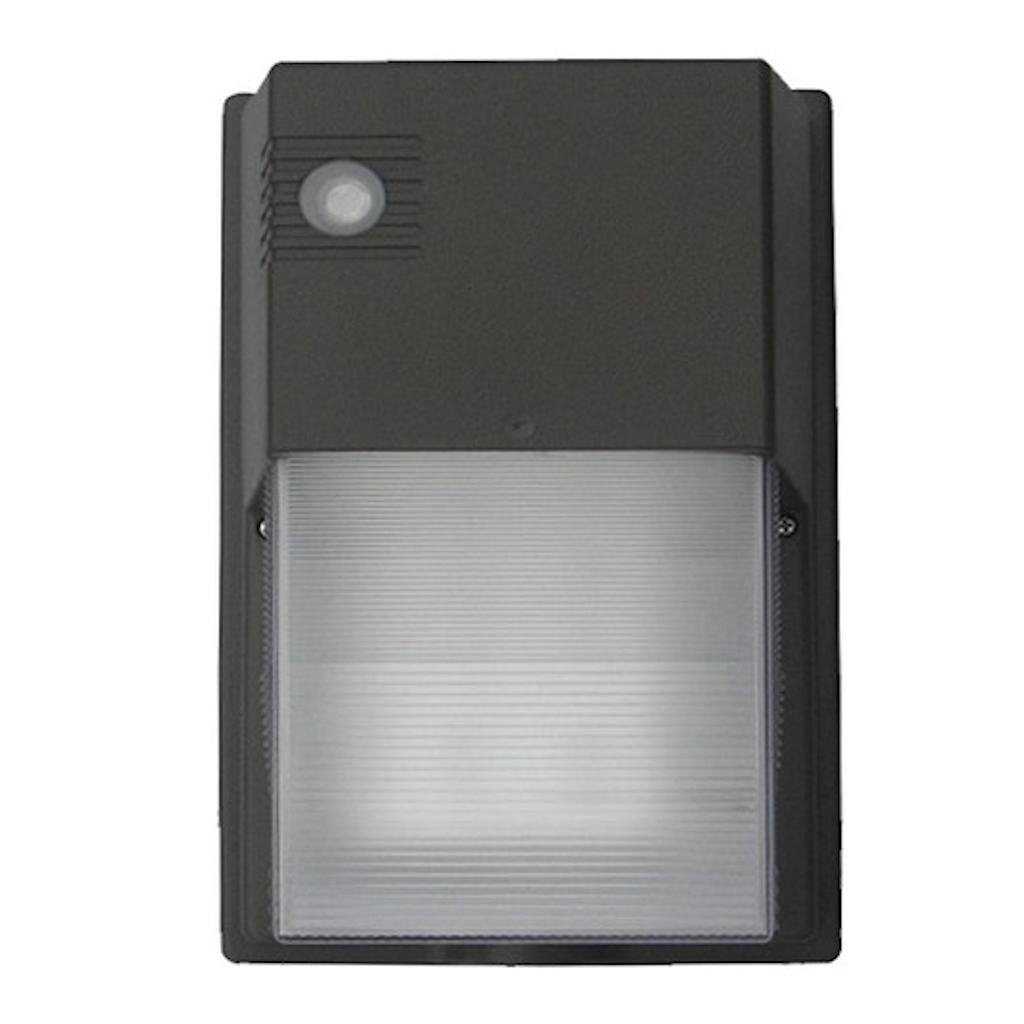 Morris 71423 LED Mini Wall Pack, Photocell, 30W, Bronze, 3022 lm, Equal to 100W Metal Halide, 120-277V