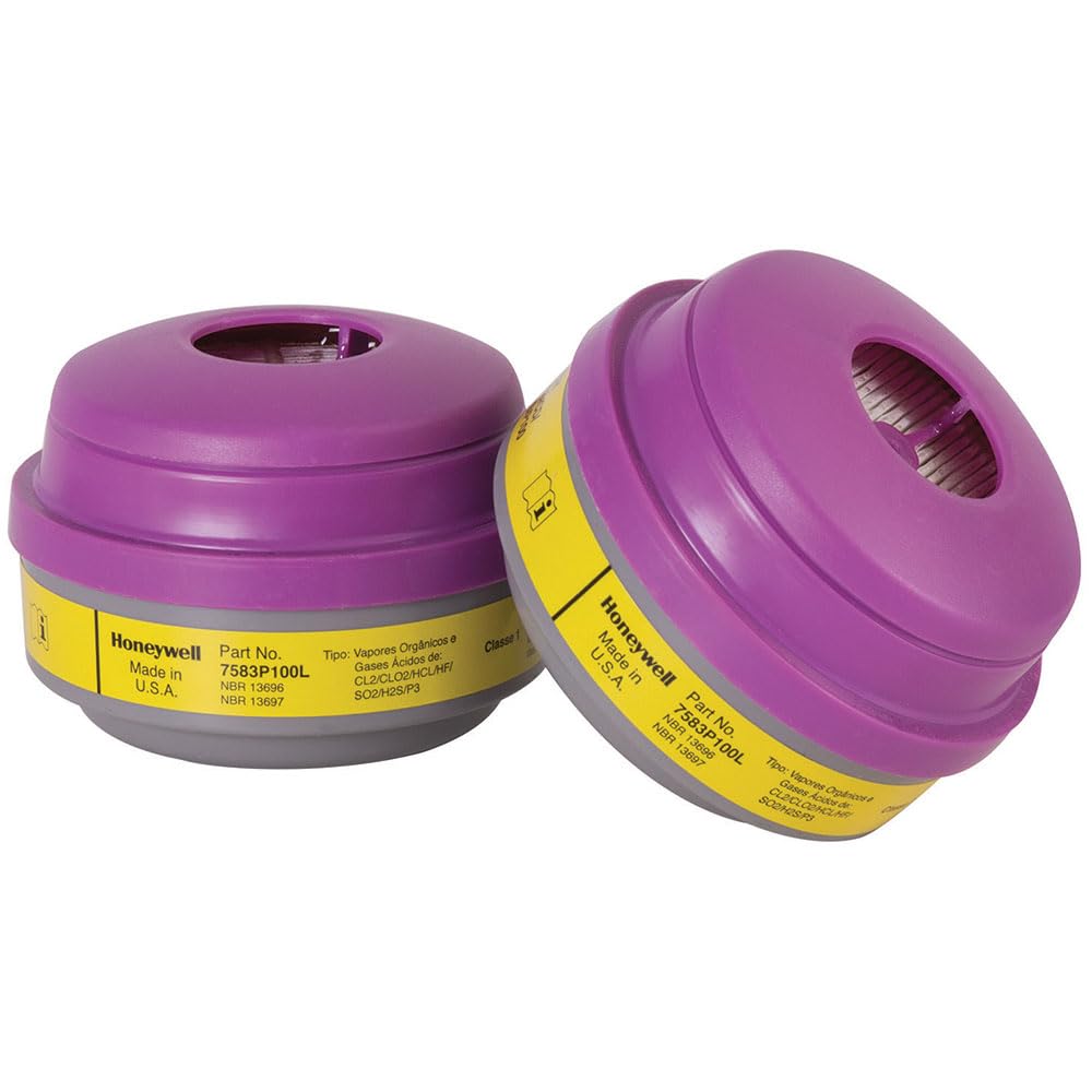 North 7583P100L Cartridge and Filter Combination (2/Pk),Yellow/Magenta