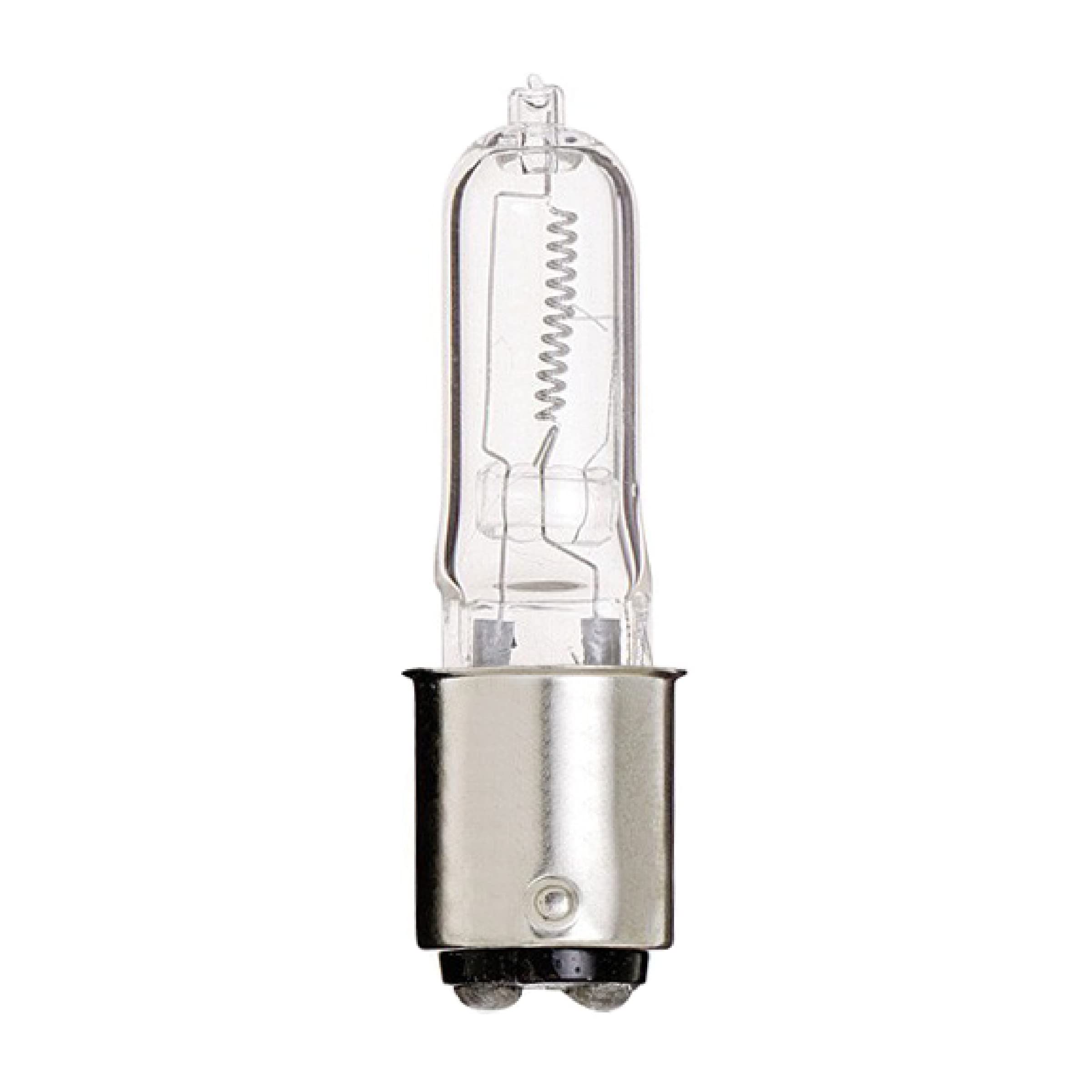 KOR (Pack of 10) Q75CL/DC - 120-Volt - Halogen JD Type T4 - BA15D - DC Bayonet Base - 75-Watt - Clear Light Bulbs