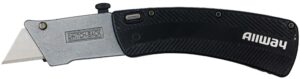 allway swk switchback folding utility knife with integrated blade guard