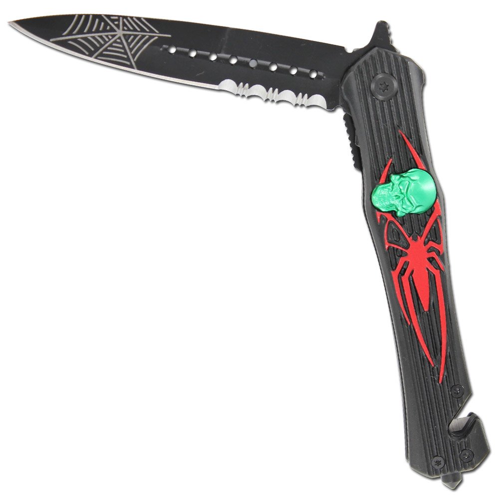 Dark Venom Emergency Pocket Knife