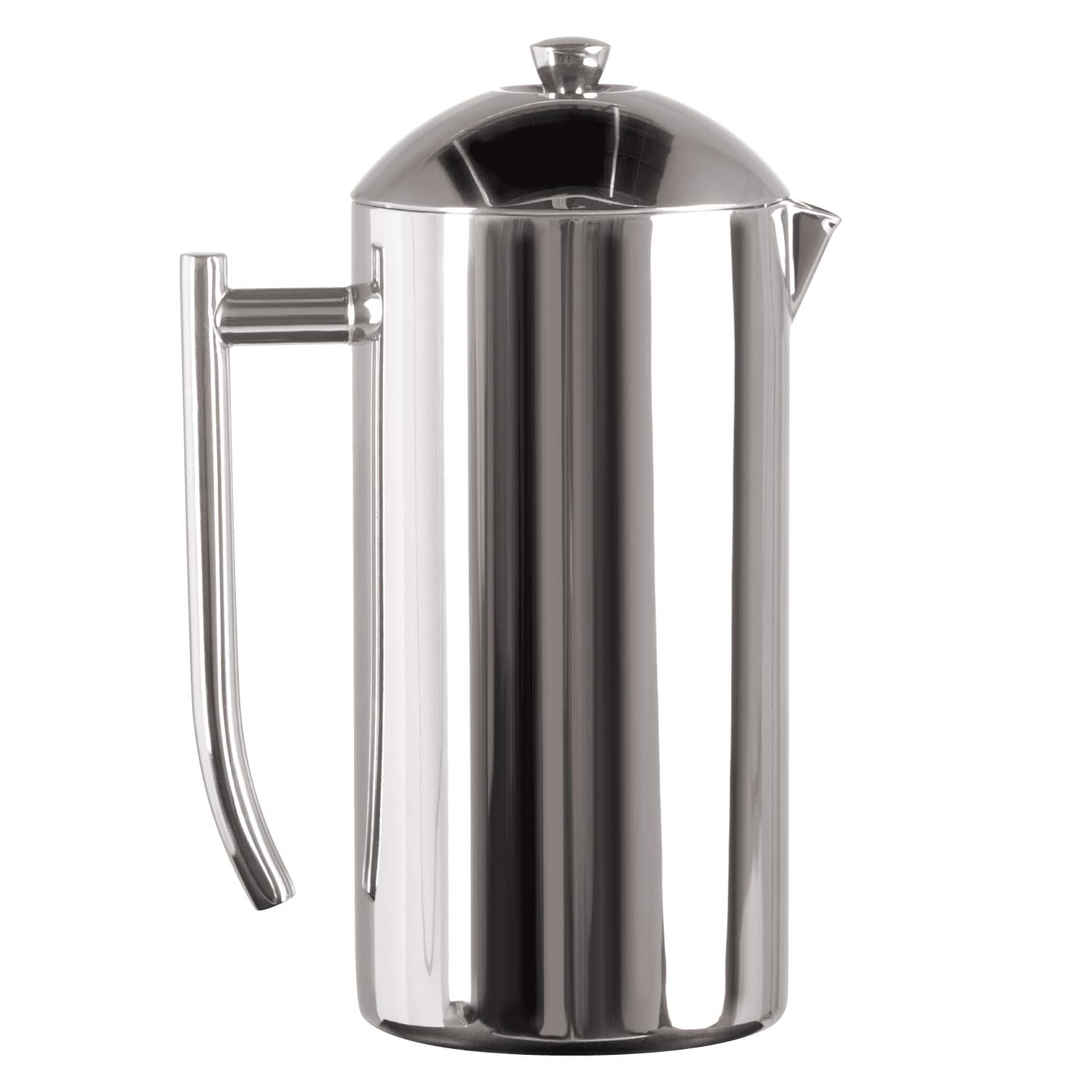 Frieling Double-Walled Stainless-Steel French Press Coffee Maker, Polished, 23 oz - Insulated Coffee Presser Stainless Steel - Coffee Press Pot - Stainless Steel Coffee Maker - Insulated French Press