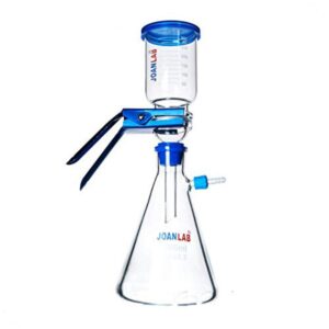 2000ml lab vacuum filtration apparatus, 2000ml filtering flask, 300 ml graduated funnel with 1 year warranty