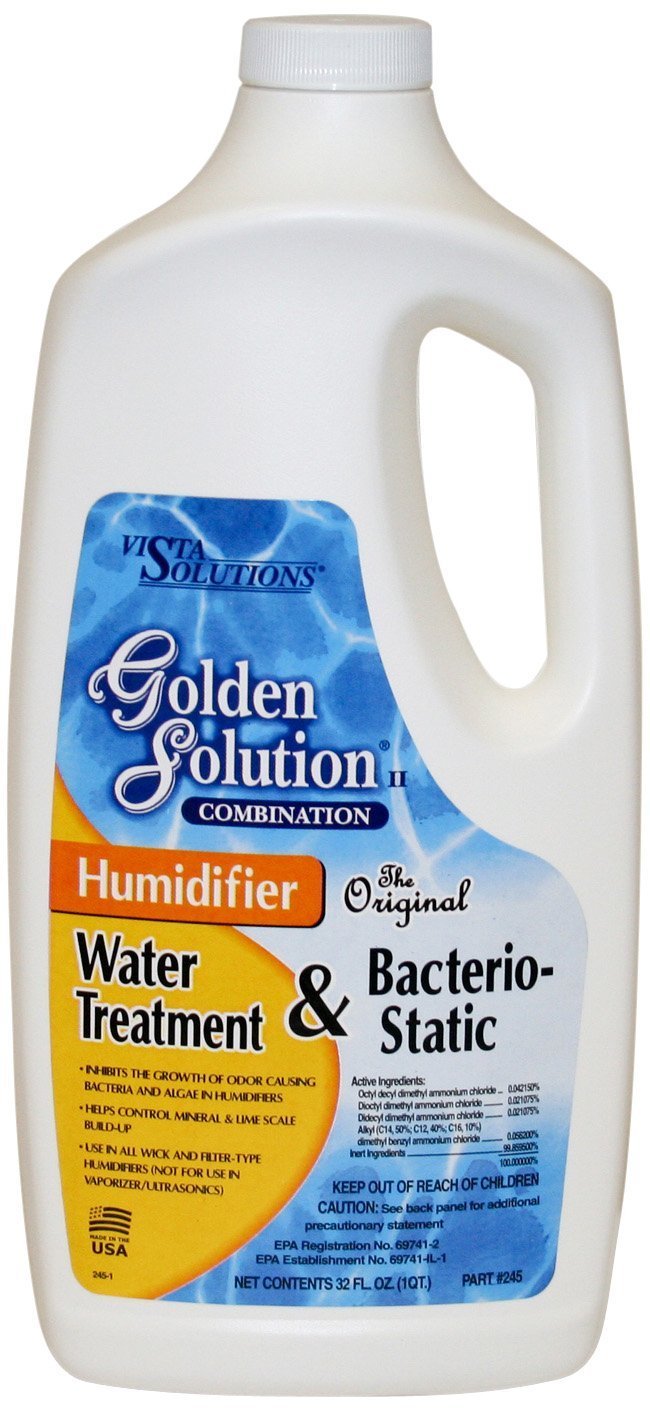 BestAir Golden Solutions Bacteriostatic Humidifier Water Treatment, 32-oz. (Pack of 2)