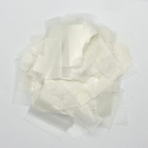 ultimate confetti - dissolving white rice paper confetti (1lb) - eco friendly-biodegradable-great for outdoor parties-weddings-events!