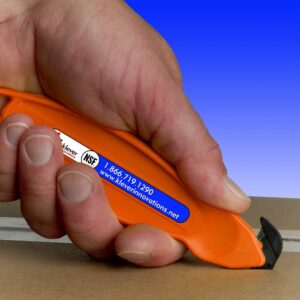 50/Pack Bulk Klever Kutter, Klever Koncept, Safety Cutter, Box Cutter, Safety Knife (Blue)