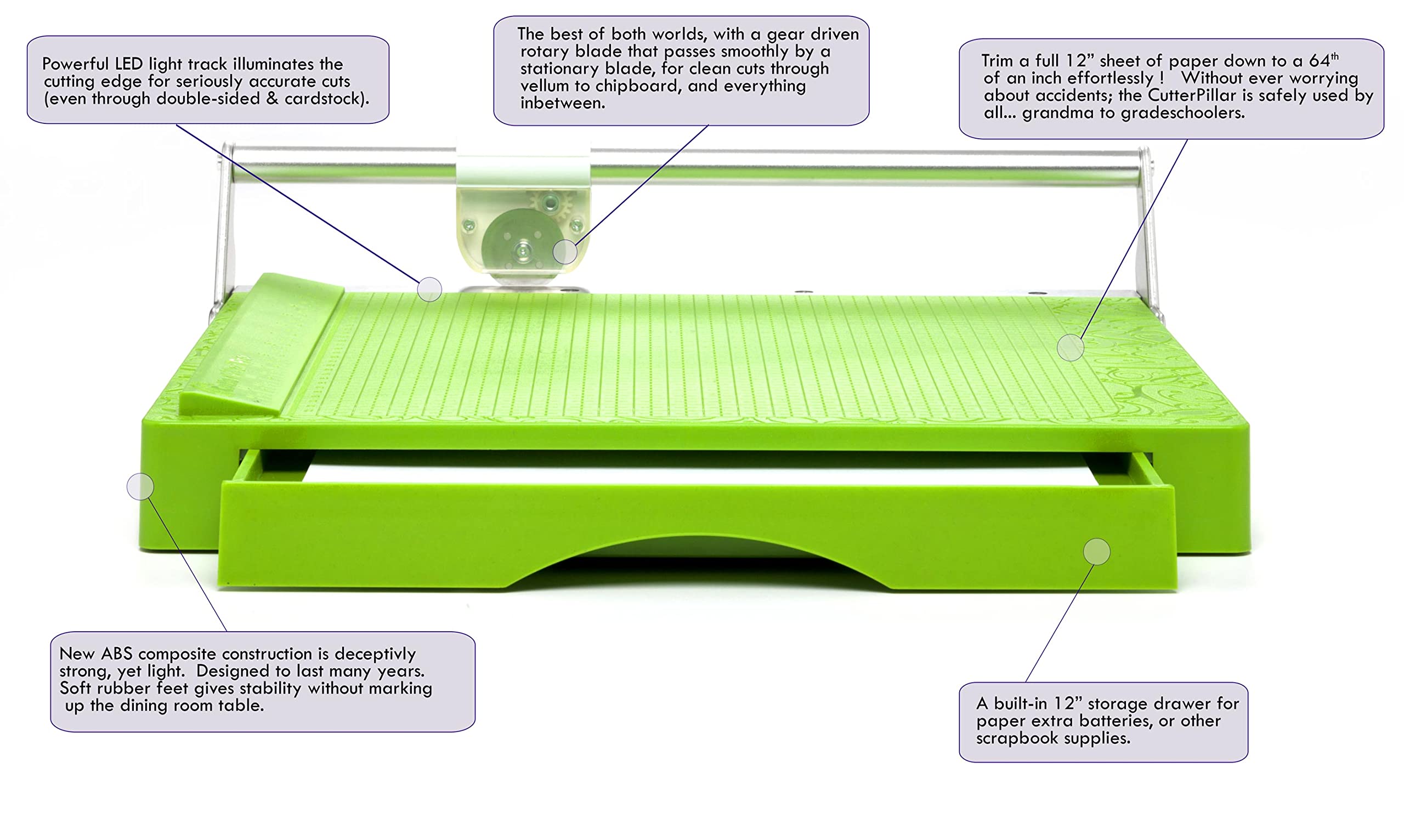 CutterPillar Pro ABS Paper Trimmer