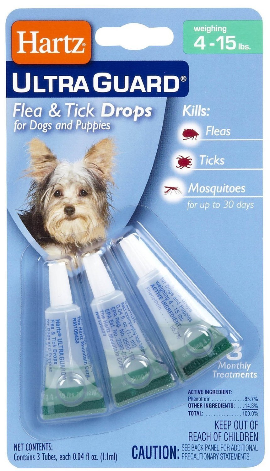 UltraGuard Flea And Tick Treatment Drops For Dogs And Puppies