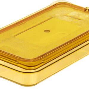 Carlisle FoodService Products 3086013 StorPlus High Heat Food Pan, 2.5" Deep, Third Size, Amber