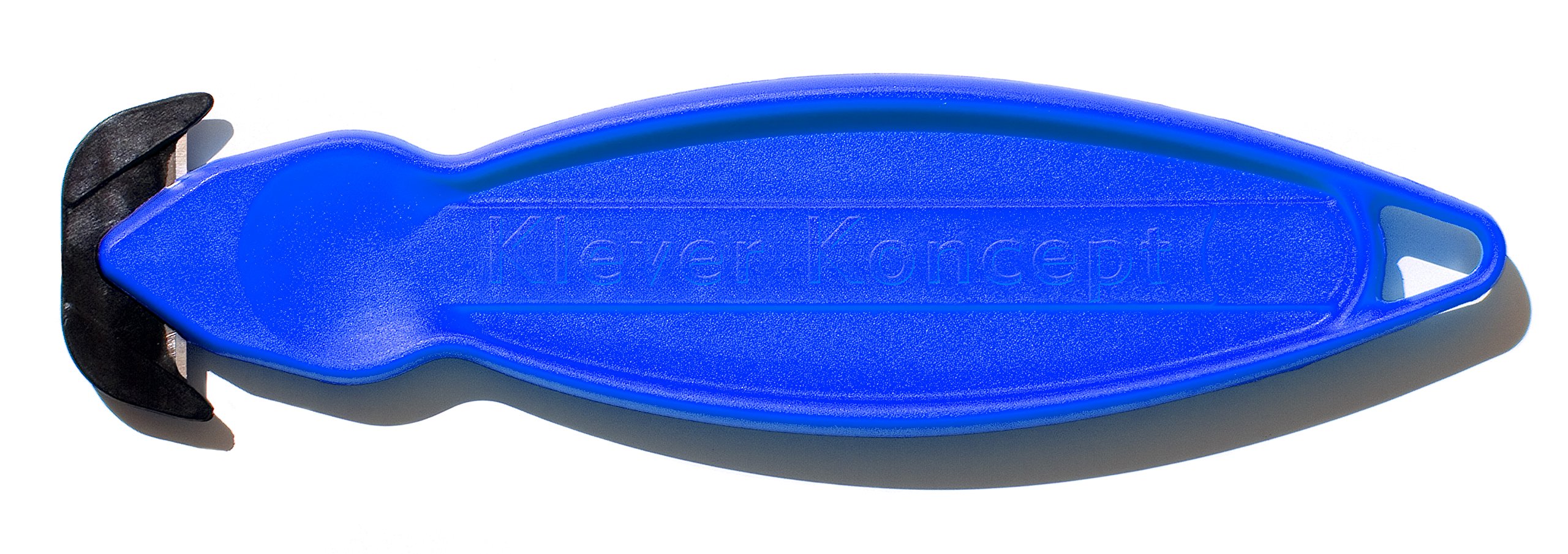 50/Pack Bulk Klever Kutter, Klever Koncept, Safety Cutter, Box Cutter, Safety Knife (Blue)