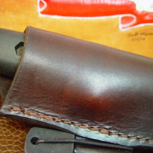 Bk 2 And BK 10 Dangler This sheath will fit both knives Sheath with Firestarter and Striker