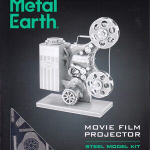 Fascinations Metal Earth Vintage Movie Film Projector 3D Metal Model Kit