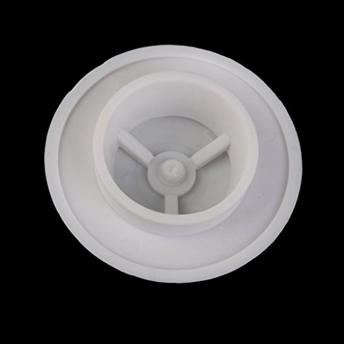 Pop Up Plug Stopper for Kitchen Bathroom Bathtub Drainage Sink White