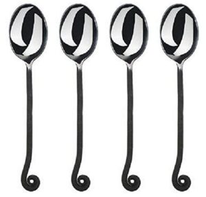 gourmet settings (gs) treble clef 7 1/4" teaspoon (set of four)