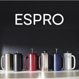 ESPRO - P7 French Press - Double Walled Stainless Steel Insulated Coffee and Tea Maker with Micro-Filter