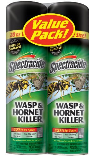 Spectracide 95865 Wasp And Hornet Killer Twin Pack