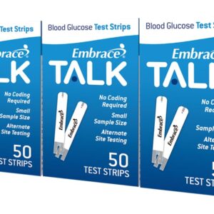 Embrace Blood Glucose Test Strips 150ct