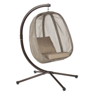 flowerhouse hanging patio egg chair, bark