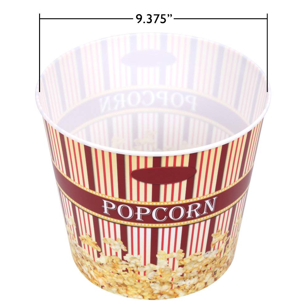 Time for Treats Large Popcorn Bucket, 7 quart